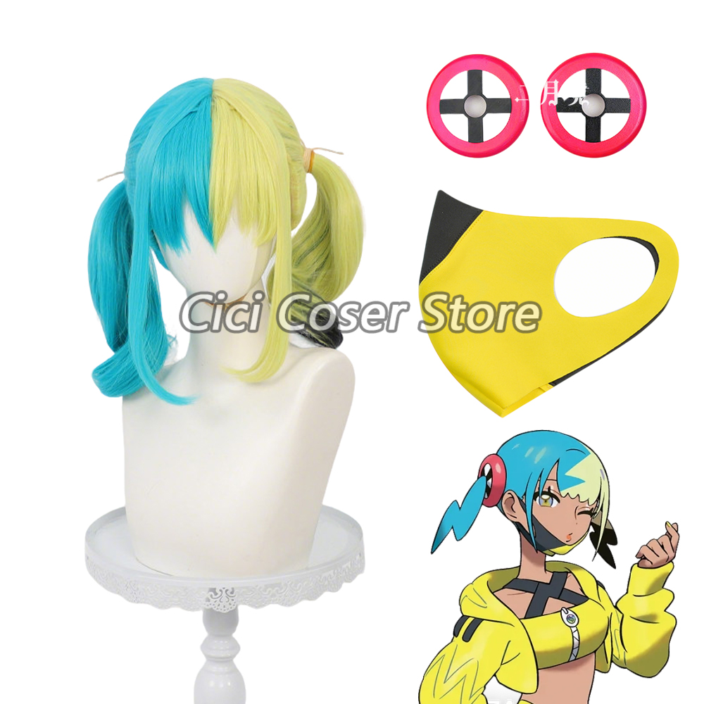 Tech Hair Accessories - Perruque de Cosplay Anime Canari, cheveux