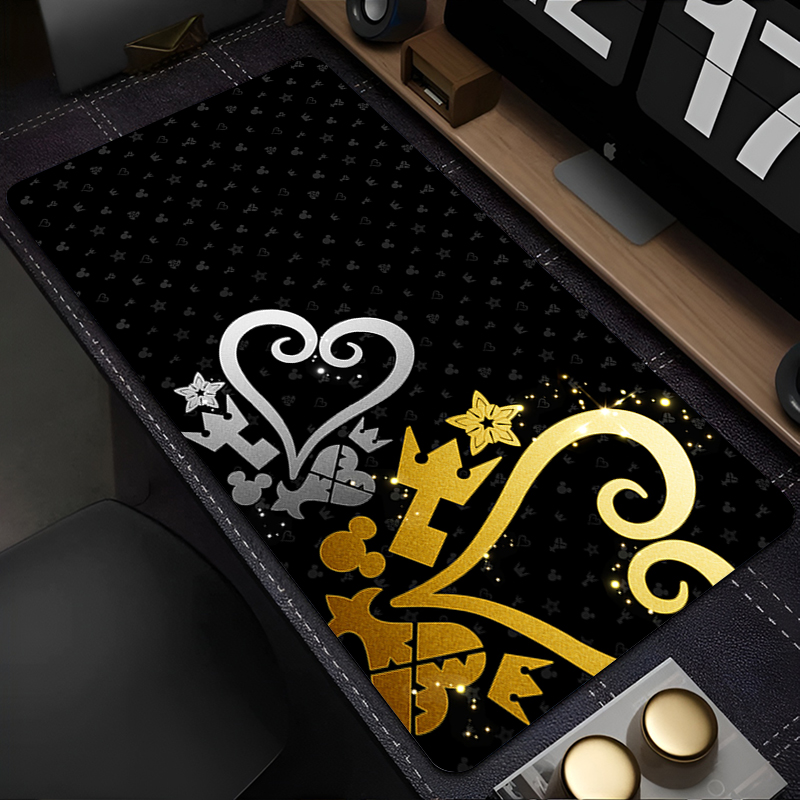 Tech Desktop Accessories - Tapis de bureau Anime noir et