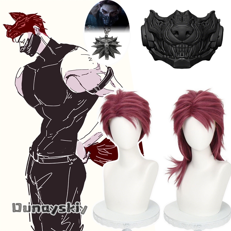 Tech Hair Accessories - Perruque de cosplay Valko Love and
