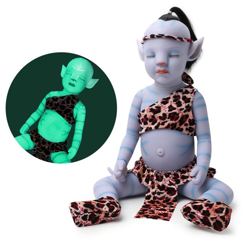 Tech Room Accessories - Poupée Avatar Reborn lumineuse pour enfants,