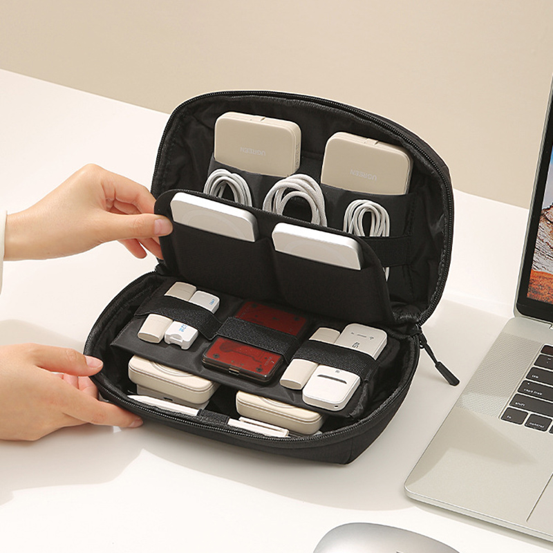 Tech Accessories Gifts For Men - Organisateur de câbles de voyage portable,