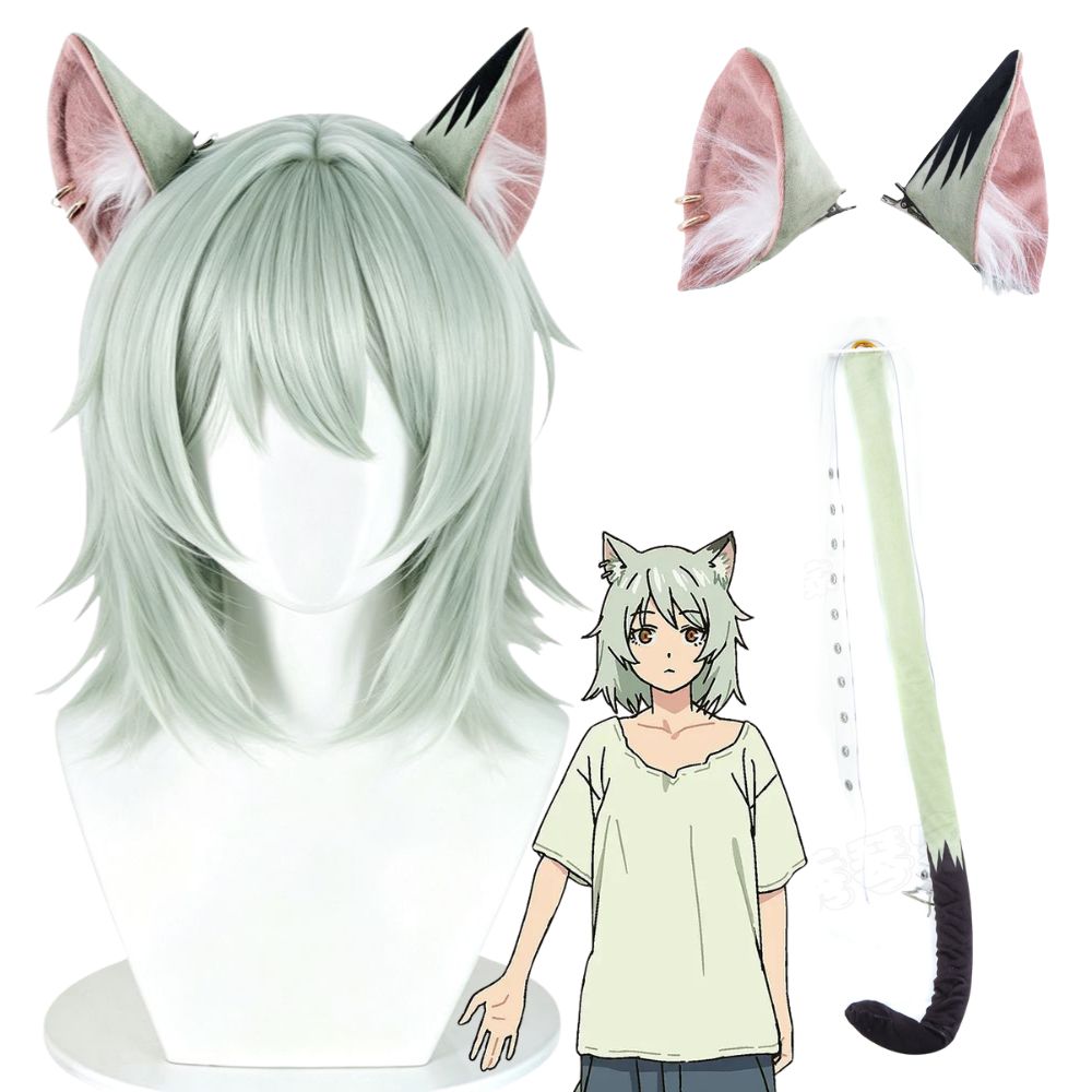 Tech Accessories For Men - Perruque de cosplay Chainsmoker Cat Yaniko