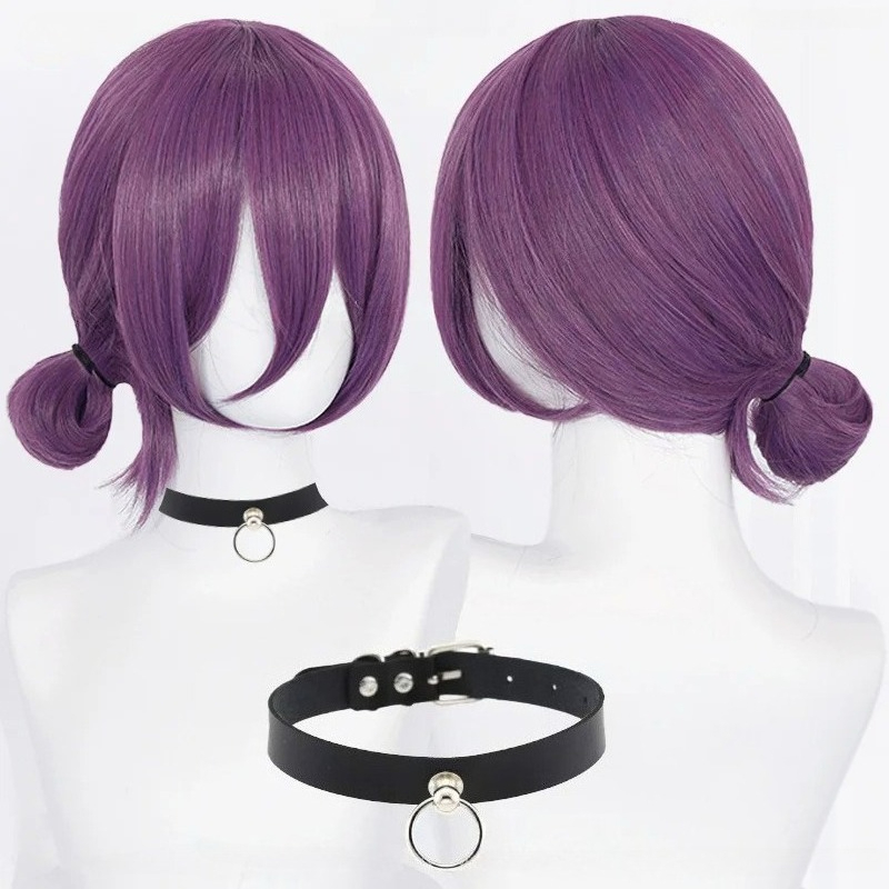 Tech Hair Accessories - Anime Reze Cosplay perruque 45 cm