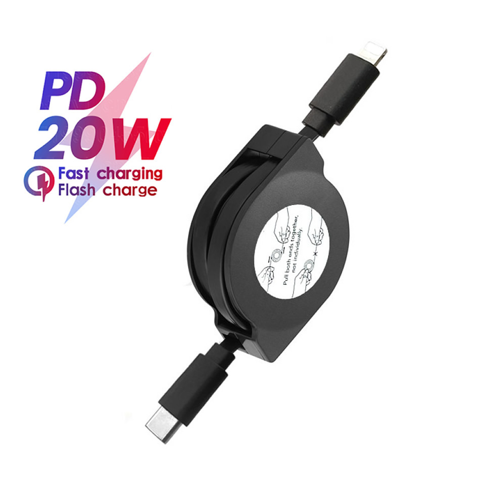 Câble de charge rapide rétract - Tech Accessories Apple avis et prix