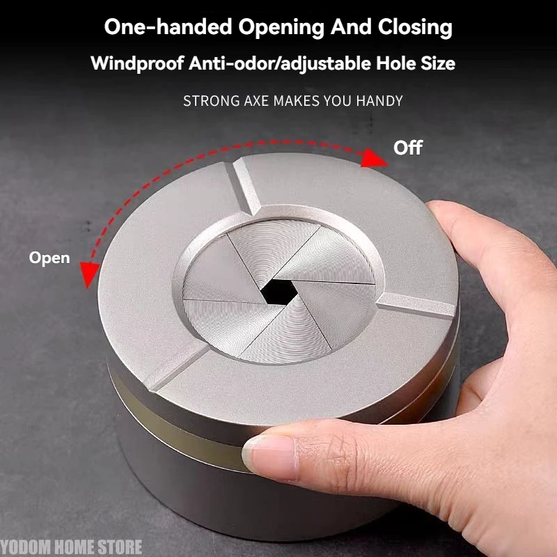 Cendrier mécanique rotatif hau - Tech Accessories Gifts For Men avis et prix