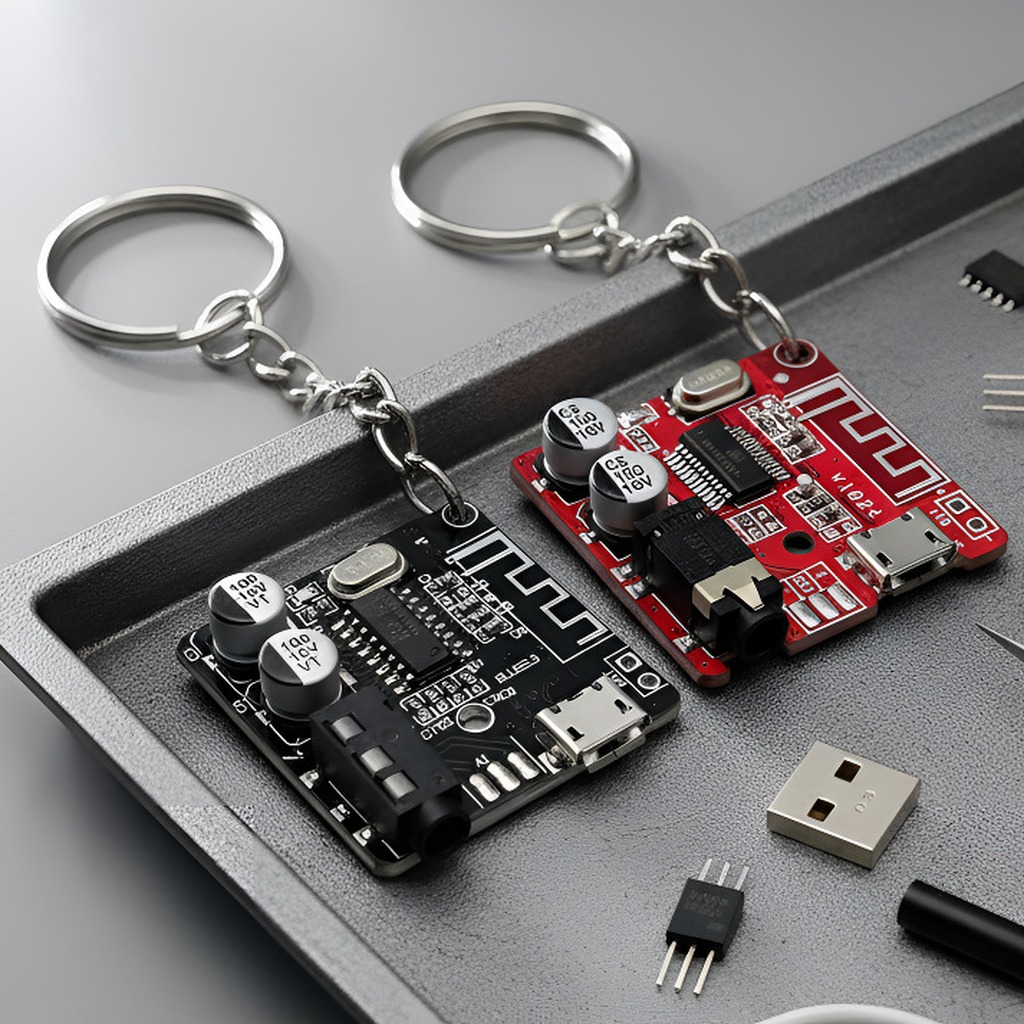 Porte-clés personnalisé en for - Tech Keychain Accessories avis et prix