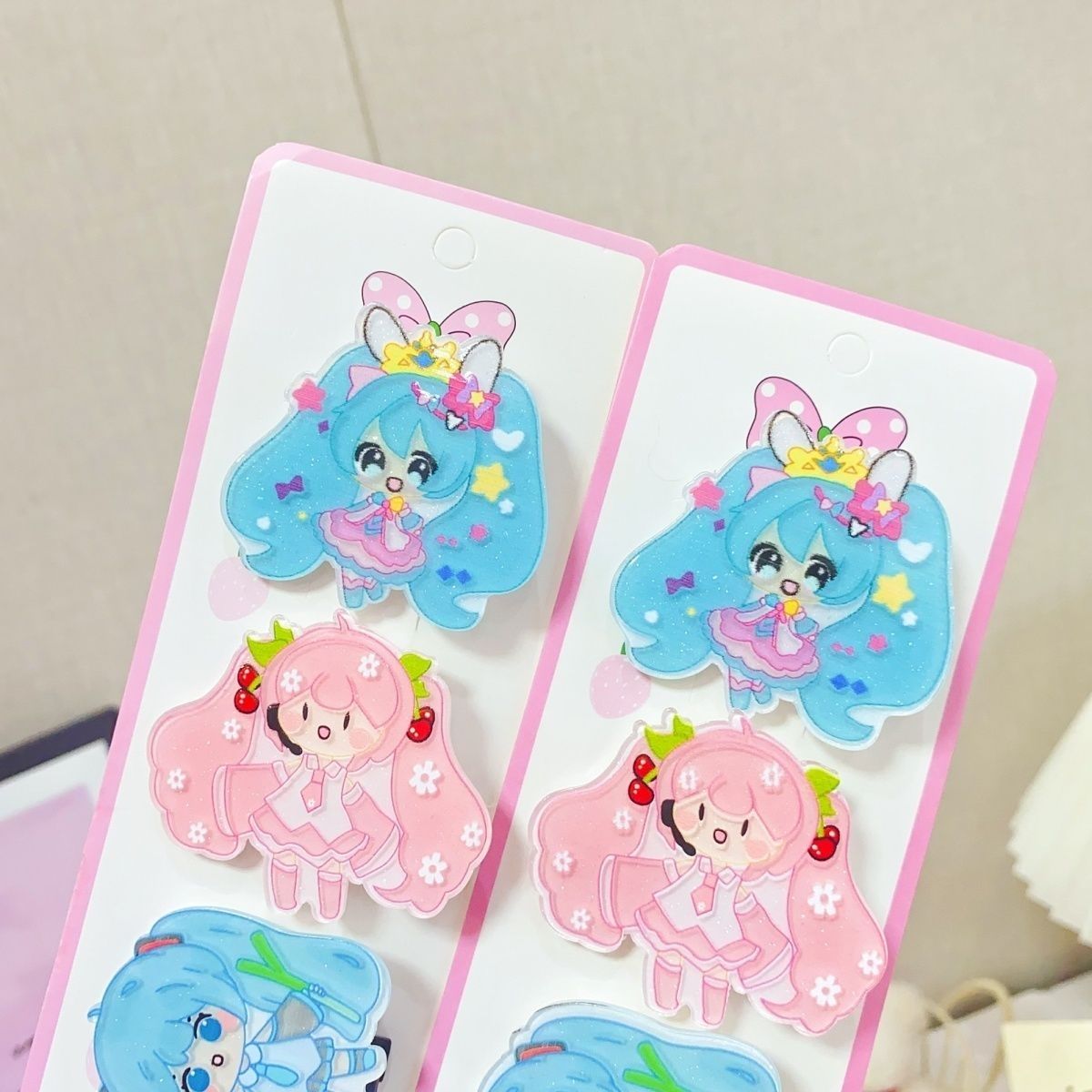Pince à cheveux Hatsune Miku,  - Tech Hair Accessories avis et prix