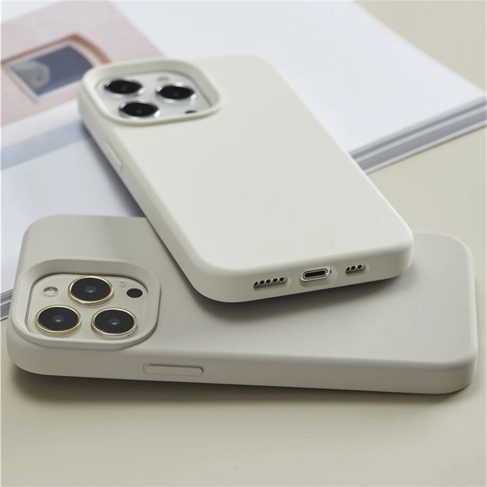 Étuis en silicone liquide d'or - Tech Accessories Apple avis et prix