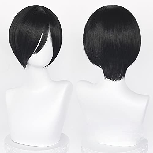 Perruque de Cosplay Noire Cour - Tech Accessories For Men avis et prix
