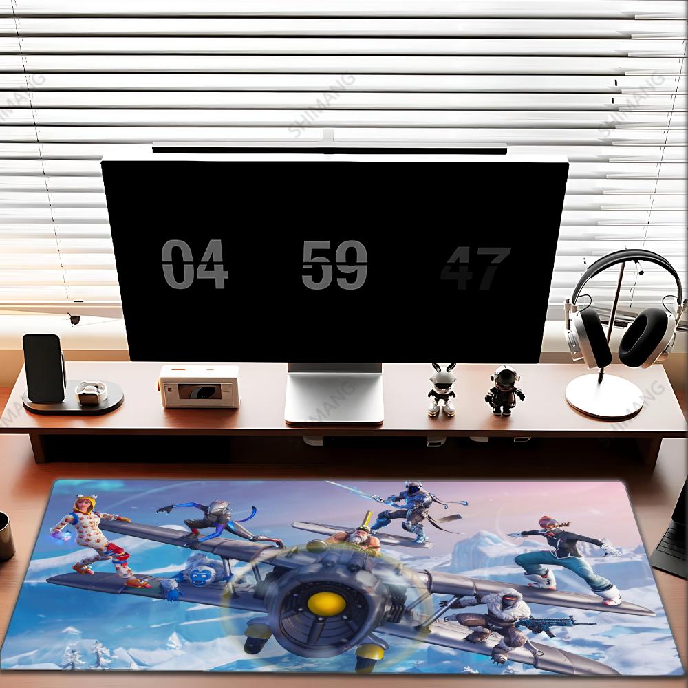 Grand tapis de bureau f-fortni - Tech Desktop Accessories avis et prix