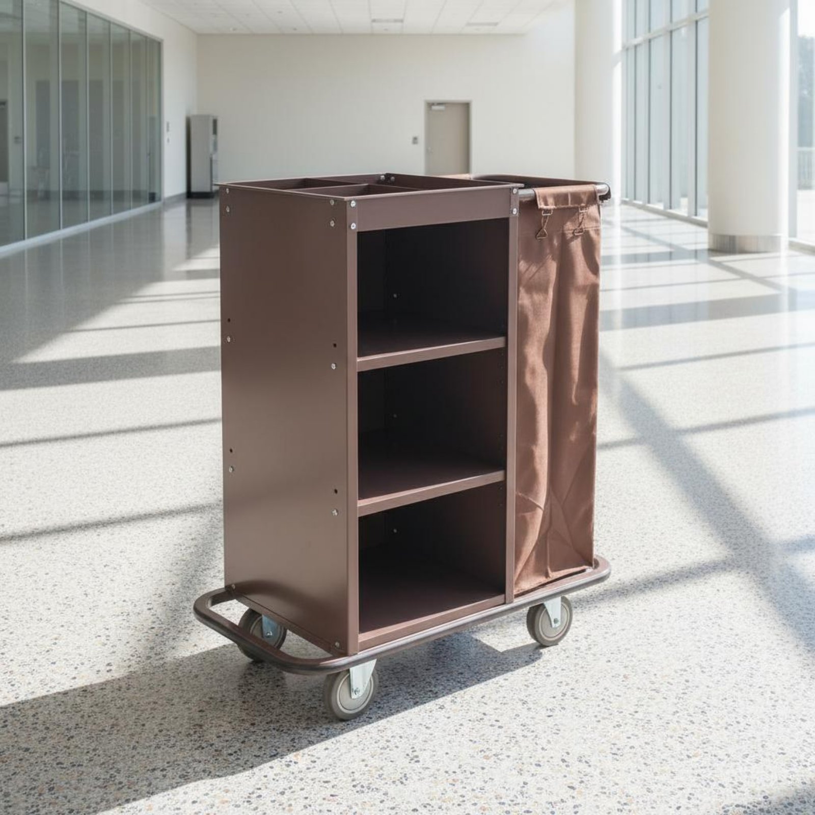 Chariot de linge d'hôtel multi - Tech Room Accessories avis et prix