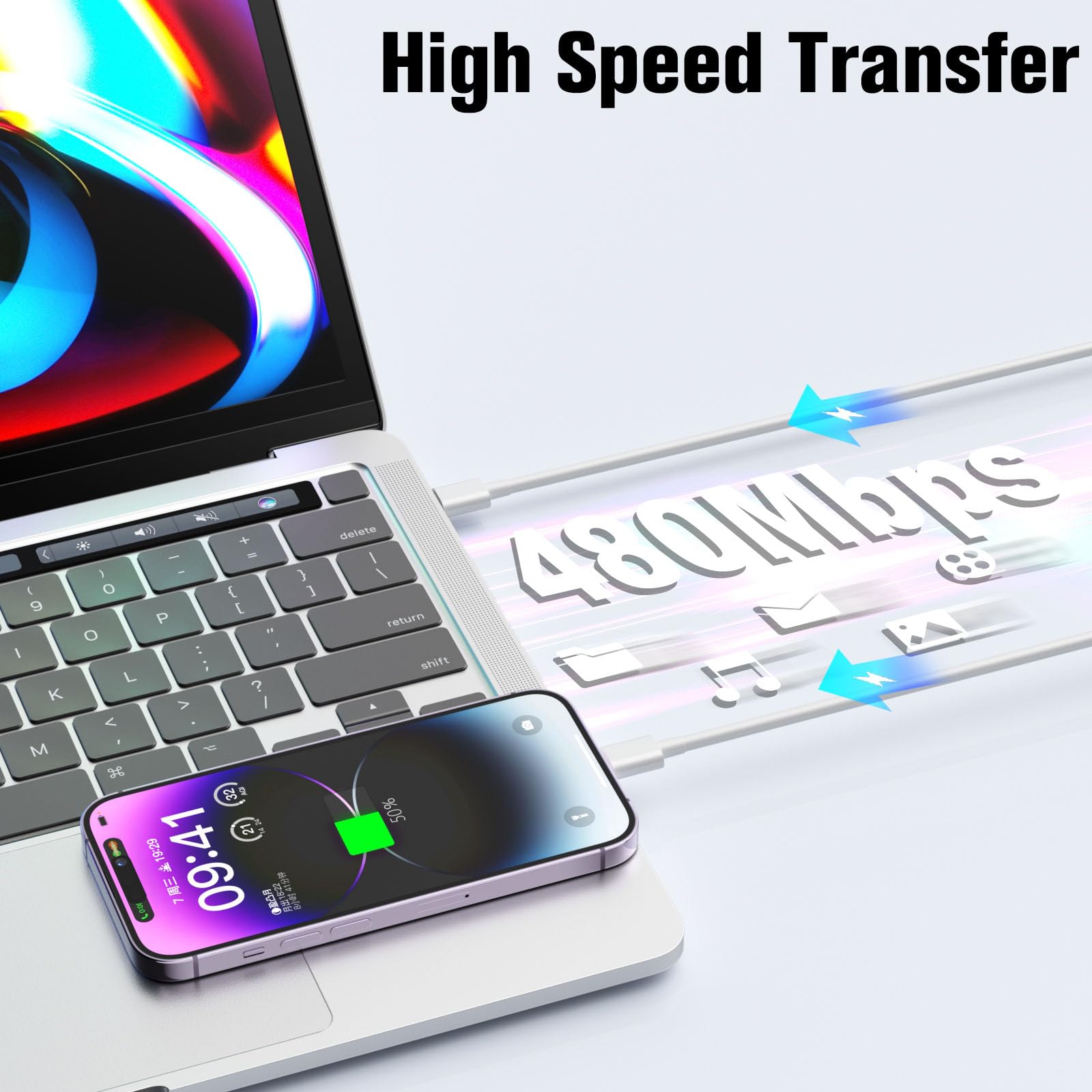 Câble de charge rapide pour Ap - Tech Accessories Apple avis et prix