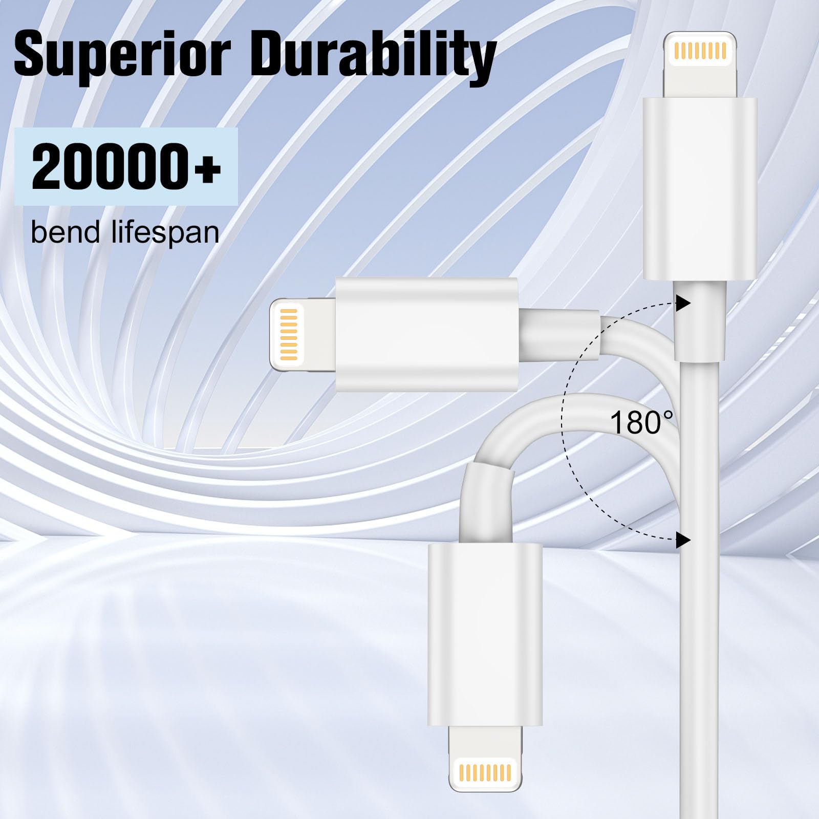 Câble de charge rapide pour Ap - Tech Accessories Apple avis et prix